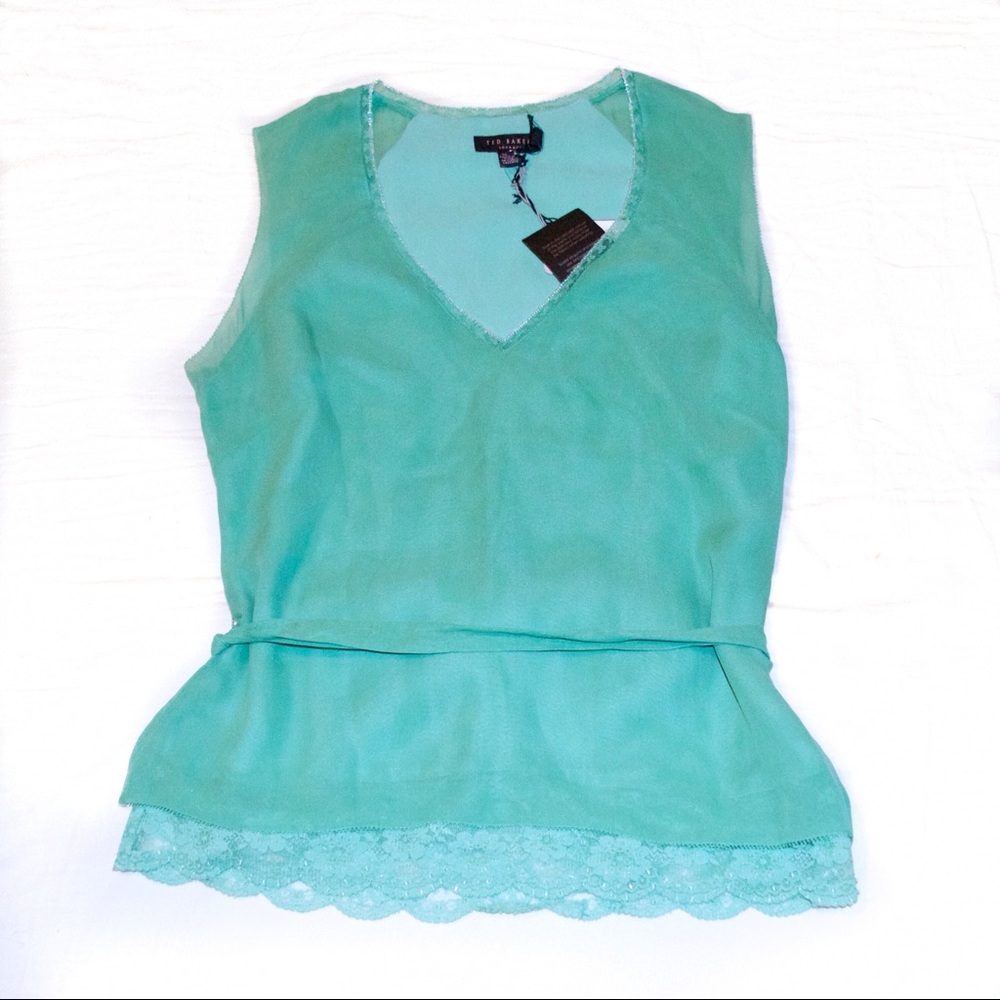 Ted Baker London Silk top. NWT